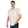 Gioberti Men's Casual Western Solid Short Sleeve Shirt With Pearl Snaps - 4 of 4
