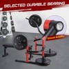 Chest Press Machine Home Gym, 450Lb Weight Bench Chest Machine with Independent Converging Arms, Adjustable Flat Incline Bench Press for AB Workout - 3 of 4