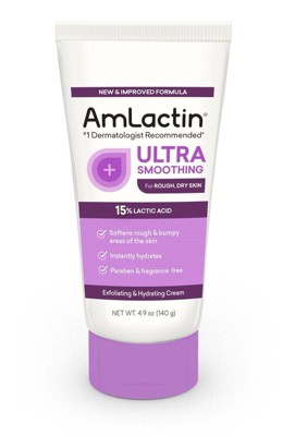 AmLactin Ultra Smoothing Intensely Hydrating Cream with 15% Lactic Acid  works so great! Skin is less bumpy, less red, and hydrated! So h