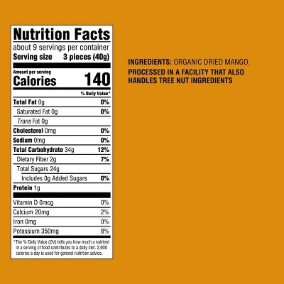Organic Unsweetened Dried Mango - 12oz - Good & Gather™