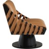 Meridian Furniture,Millwin Vegan Leather Swivel Accent Chair - 4 of 4