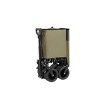 Foldable Steel Wagon Carts With All-Terrain Wheels And Drink Holders,Outdoor Utility Wagon For Camping Shopping Sports Fishing -The Pop Home - 4 of 4