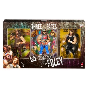 WWE Elite 3-Pack Ringside Exclusive 3 Faces of Foley Action Figure - 1 of 3