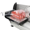 110V 150W 7.5 in. Semi-automatic Belt Cutter Deli Food Machine Home Deli Food Slicer - 2 of 4
