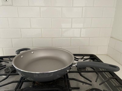 Rachael Ray Create Delicious 3qt Everyday Pan Gray Shimmer : Target