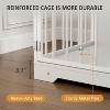 Nasitip 48''Dog Crate Furniture, Indoor Dog Kennel with Hidden Bowl, 3 Drawers, Decorative Pet Crate for Large Dogs - 2 of 4
