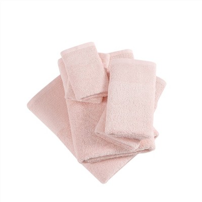 6pc Galveston Bath Towel Set Pink - Laura Ashley