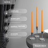 10 inch Taper Candles Set of 12 - Tall Candles Unscented - Tapered Candle Sticks - 4 of 4