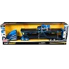 Mack Anthem Open Car Hauler Blue with Graphics and 1993 Chevrolet 454 SS Truck Blue with Graphics 1/64 Diecast Models by Maisto - 3 of 3