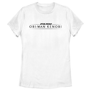 Women's Star Wars: Obi-Wan Kenobi Original Series Logo T-Shirt - 1 of 4