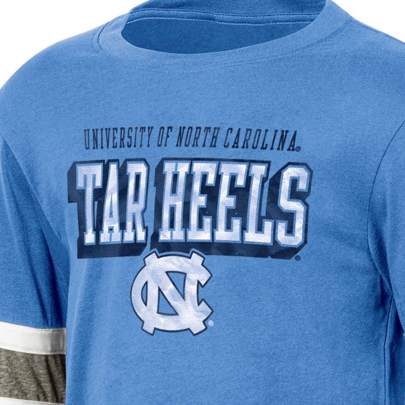 NCAA North Carolina Tar Heels Boys&#39; Long Sleeve T-Shirt, 3 of 4