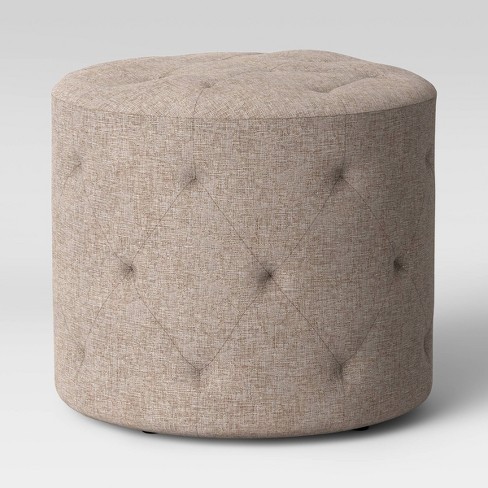 Threshold sales tufted ottoman