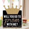Big Dot of Happiness Promposal - Prom Proposal Giant Greeting Card - Big Shaped Jumborific Card - 16.5 x 22 inches - 2 of 4
