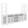 Entertainment Center with Bookshelves, Farmhouse TV Stand for 70 Inch TVs - 2 of 4
