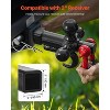 VEVOR Trailer Hitch, Tri-Ball Mount with Hook & D-ring, Trailer Ball Size 1-7/8", 2" & 2-5/16", Fit 2-Inch Hitch Receiver, Max 44000 lbs, Black - 4 of 4