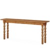 Resenkos Entryway Table, Console Sofa Table,70.9" Console Table, Wood Sofa Table Behind Couch Brown - 4 of 4