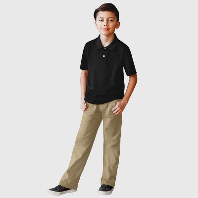 City Threads Boys Soft Cotton 3-Pocket Jersey Pants - UPF 50+ - USA-Made