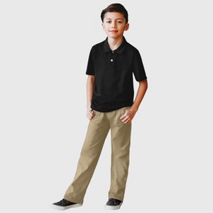 City Threads Boys Soft Cotton 3-Pocket Jersey Pants - UPF 50+ - USA-Made - 1 of 4