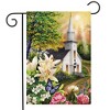 Briarwood Lane Spring Church Garden Flag Easter Religious Lilies - 2 of 4