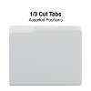 MyOfficeInnovations Colored Top-Tab File Folders 3 Tab Gray Letter Size 100/Pack 433664 - 3 of 4