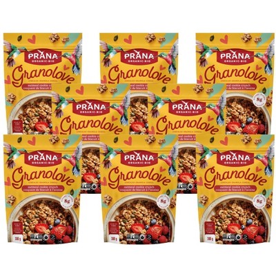 Prana Organics Oatmeal Cookie Crunch Granola - Case of 8/12 oz