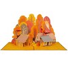Paper Love 3D Fall Foliage Pop Up Greeting Card - 3 of 4