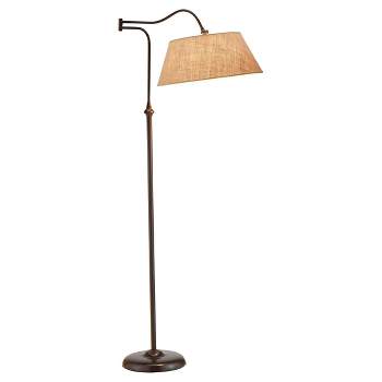 61" Rodeo Collection 3-way Floor Lamp Brown - Adesso