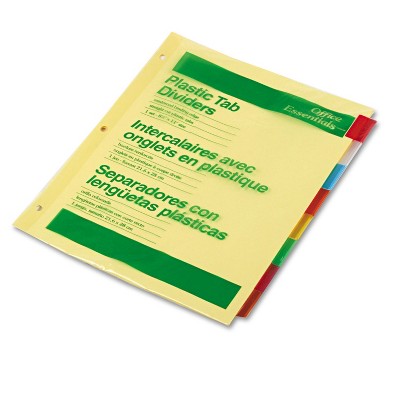 Avery Plastic Insertable Dividers 8-Tab Letter 11467