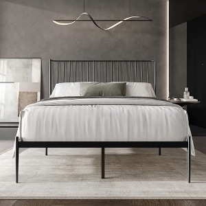 ChaletPosh Metal Platform Bed - 1 of 4