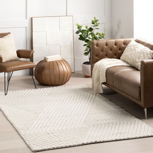 Nuloom Bijorne Modern Geometric Wool Indoor Area Rug - 1 of 4