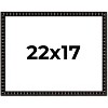 PosterPalooza | 22x17 Bamboo Picture Frame, UV Acrylic, 4 Finishes - Brown, Black, Gold, and Natural - 2 of 4