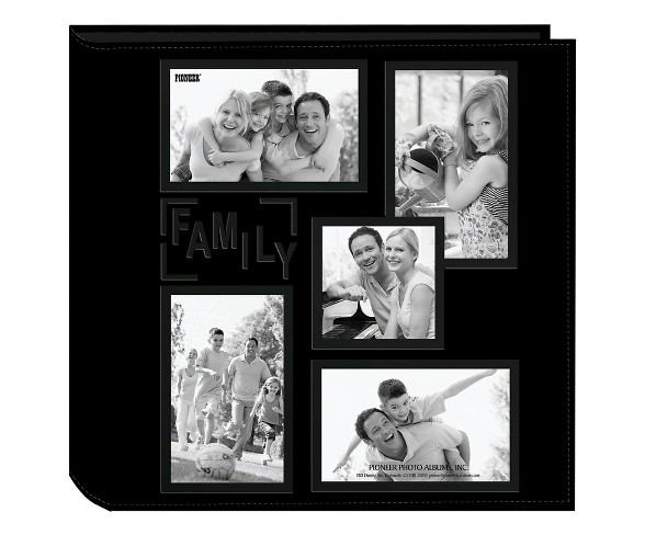 Embossed Collage Frame 5 Up Photo Family Album