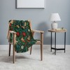 Pimlada Phuapradit Christmas foliage 56"x46" Woven Throw Blanket - Deny Designs - 2 of 4