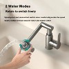 LunaLulinlk Faucet, 360° Swivel, Spray Pattern, Stainless Steel for Kitchen and Bathroom, Gray - 3 of 4