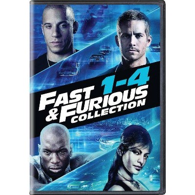 Fast & Furious 4-Movie Collection (DVD)(2020)