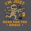 Rerun Island Men Im Just Here For The Booze Short Sleeve Graphic Cotton T-Shirt - 2 of 4