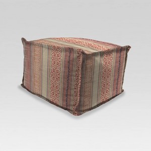 Outdoor Pouf Ottoman - Jordan Manufacturing - 1 of 3