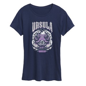 Women's - Disney - Ursula The Sea Witch Short Sleeve Graphic T-Shirt - 1 of 4