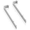 KUTLER Speed Rail Hangers - Set of 2, Stainless Steel Mounting Straps for Liquor Bottle Rack Holders for Restaurants, Bars, Coffee Shops - 3 of 4