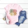 Simply Sage Market Women's Colorful Flower Bouquet Short Sleeve Graphic Tee - 3 of 3