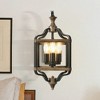 Bella Depot 4-Light Vintage Cage Wood Wall Light - 3 of 4