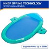 SwimWays Spring Float Premium Inflatable Pool Lounger with Head Pillow, Mesh Seat, Cup Holders, Hyper-Flate Valve, and Carrying Bag for Adults - 4 of 4