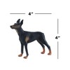 Breyer Animal Creations CollectA Cats & Dogs Collection Miniature Figure | Doberman Pinscher - 4 of 4
