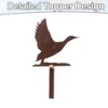 5 Star Super Deals Rustic Goose Silhouette Paper Towel Holder - Farmhouse Kitchen Decor with Durable Bronze Metal Design and Stable Base - 3 of 4