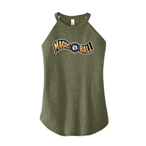 Women's - Magic 8 Ball - 8 Ball Graphic High Neck Tank - 1 of 2