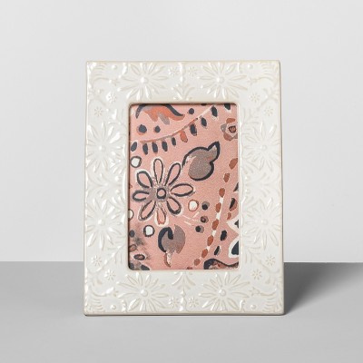 House to Home White Picture Frame, 4x6