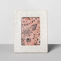 Embossed Ceramic Single Picture Frame - Opalhouse™