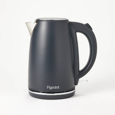 Taylor Swoden Electric Kettle with Tea Infuser, Small Electric Tea Kettle  with Keep Warm Function for Home and Office, Black