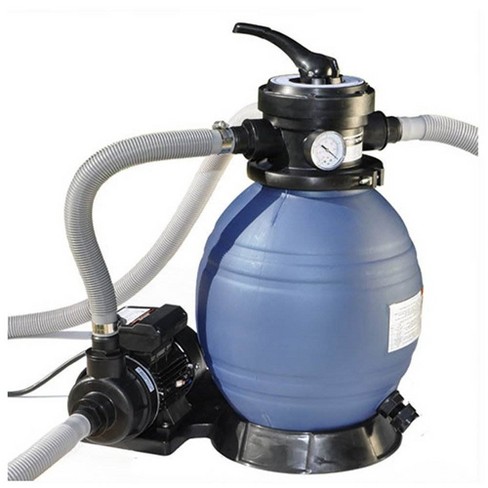 Kør væk Chaiselong Profet Swimline Hydrotools 12 Inch Above Ground Swimming Pool Sand Filter Pump  System : Target