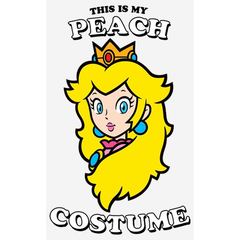 Women's Nintendo This is my Peach Costume T-Shirt, 2 of 5